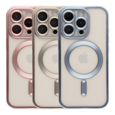 Купити Чохол TPU Metallic Chrome Full Camera with Magsafe для iPhone 16 Pro Купити Чохол TPU Metallic Chrome Full Camera with Magsafe для iPhone 16 Pro