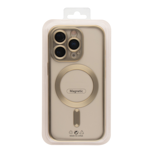Чохол TPU Metallic Chrome Full Camera with Magsafe для iPhone 16 Pro превью 5