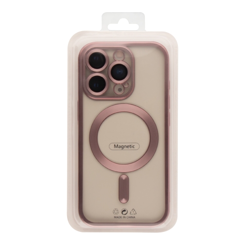 Купити Чохол TPU Metallic Chrome Full Camera with Magsafe для iPhone 16 Pro, 7