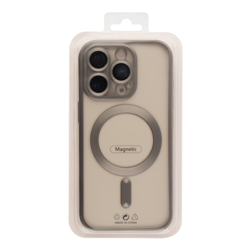Чохол TPU Metallic Chrome Full Camera with Magsafe для iPhone 16 Pro превью 9