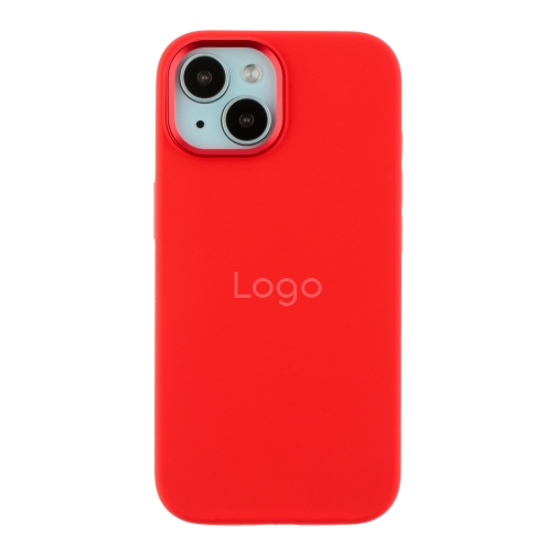 Купить Чехол Silicone Case Metal Buttons (AA) для iPhone 15, 17