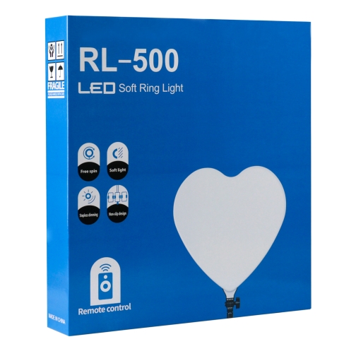Купити LED Панель RL-500 33cm (Heart Style) Remote, 2