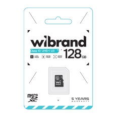 Купить Карта Памяти Wibrand MicroSDHC 128gb UHS-1 U3 10 Class