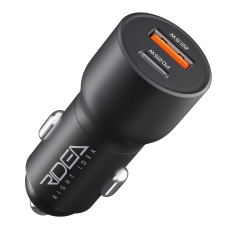 Купити Автомобільний Зарядний Пристрій Ridea RCC-30110 QPow 1USB/1USB-C PD/QC 30W