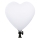 Купити LED Панель RL-500 33cm (Heart Style) Remote Чорний