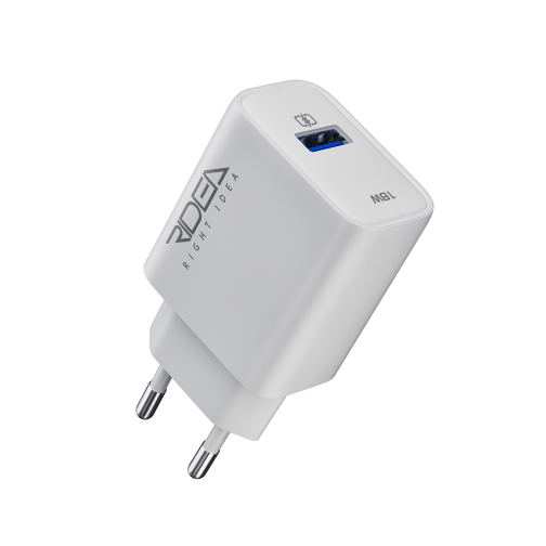 Мережевий Зарядний Пристрій Ridea RW-18123 Rapid 1USB QC 18W+Micro превью 3