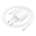 Купить Сетевое Зарядное Устройство Borofone BA89A 1USB-C/1USB PD/QC 30W+Type-C to Type-C, 7