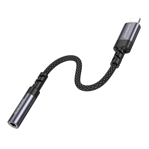 Купить Переходник Borofone BV24 iP to AUX 3.5mm (female) 15cm, 5