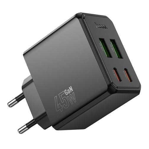 Купить Сетевое Зарядное Устройство Hoco CS18A 2USB-C/2USB PD/QC 45W, 6
