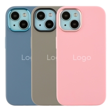 Купити Чохол Silicone Case Metal Buttons (AA) для iPhone 12/12 Pro