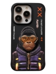 Купити Чохол TPU+PC Nimmy 3D with Metal Buttons для iPhone 15, 3