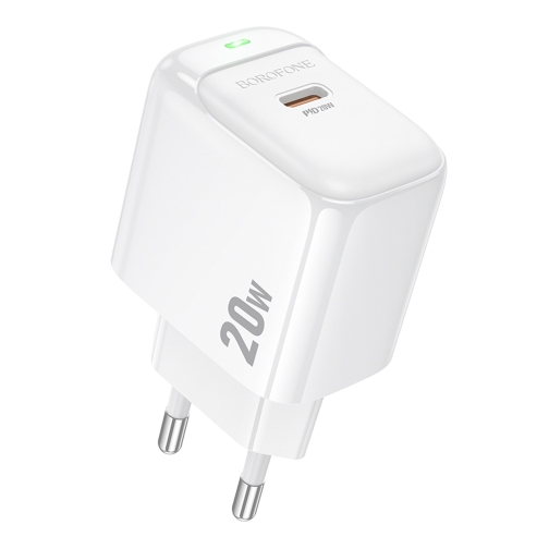 Купити Мережевий Зарядний Пристрій Borofone BAS43A 1USB-C PD/QC 20W