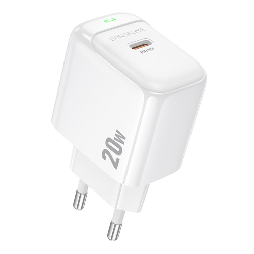 Мережевий Зарядний Пристрій Borofone BAS43A 1USB-C PD/QC 20W