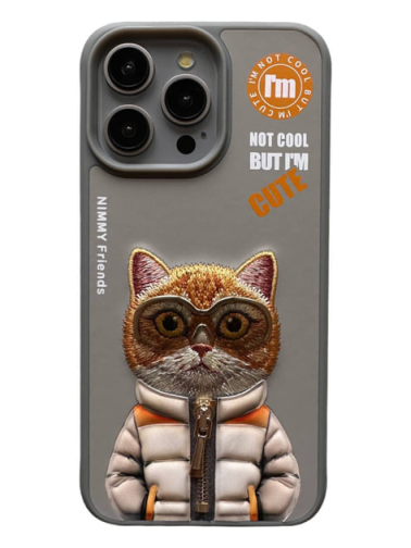 Чохол TPU+PC Nimmy 3D with Metal Buttons для iPhone 15 превью 5