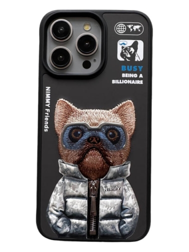 Купити Чохол TPU+PC Nimmy 3D with Metal Buttons для iPhone 15, 6