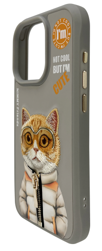 Купити Чохол TPU+PC Nimmy 3D with Metal Buttons для iPhone 15, 8
