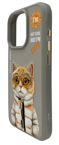 Чохол TPU+PC Nimmy 3D with Metal Buttons для iPhone 15 превью 8