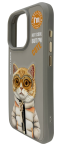 Купити Чохол TPU+PC Nimmy 3D with Metal Buttons для iPhone 15, 8