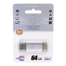 Купити USB Flash Drive 3.0 T&G 64gb USB/Type C 009 Купити USB Flash Drive 3.0 T&G 64gb USB/Type C 009