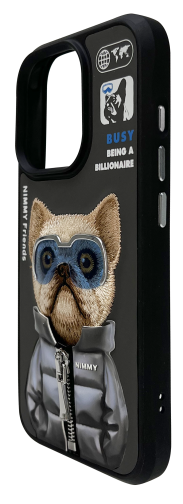 Купити Чохол TPU+PC Nimmy 3D with Metal Buttons для iPhone 15, 11