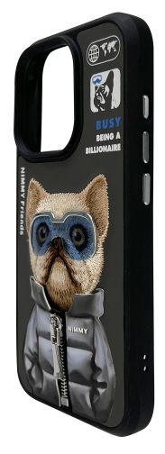 Чохол TPU+PC Nimmy 3D with Metal Buttons для iPhone 15 превью 11