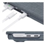 Купити Накладка PC+Fabric AMO-TRI for MacBook Pro 14" 2025/2024/2023/2021 （A3434/A2442/A2779/A2918/A2992）, 7