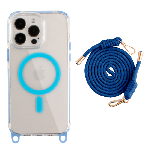 Чохол TPU+PC LanyardCase with MagSafe для iPhone 14 Pro Max превью 14