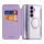 Купить Чехол-книжка Dux Ducis Skin X Pro with MagSafe для Samsung Galaxy S25 5G (S931) Purple Pink