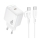Купити Мережевий Зарядний Пристрій Borofone BAS43A 1USB-C PD/QC 20W+Type-C to Type-C