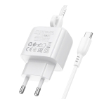 Купити Мережевий Зарядний Пристрій Borofone BAS43A 1USB-C PD/QC 20W+Type-C to Type-C, 7