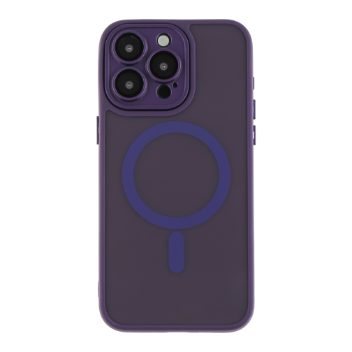 Чохол TPU+PC Magnetic Matte Camera Lens with Magsafe для iPhone 15 Pro превью 18