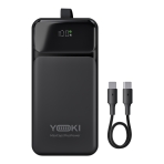 Купити Універсальна Мобільна Батарея YOKI MaxCap 65W 40000 mAh Black YK-PMC4061, 6