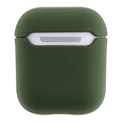 Купить Футляр TPU Spigen Leather Armor для Airpods 1/2, 14