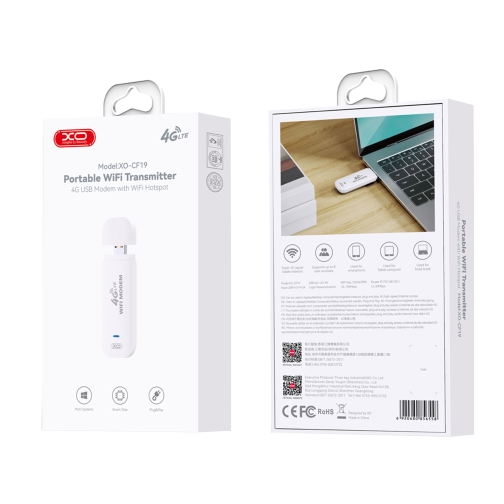 Купити Модем XO CF19 Portable Mobile WiFi Transmitter (free sim), 2
