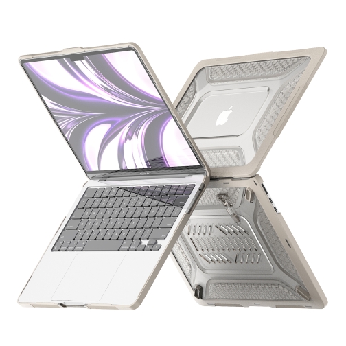 Купити Накладка TPU+PC Hex Shield for MacBook Pro 16' 2024/2023/2021 （A2485/A2780/A2991）, 6