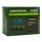 Купити Універсальний зарядний пристрій ZD668+6 Tips/30W, 2