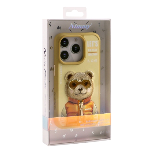 Купити Чохол TPU+PC Nimmy 3D with Metal Buttons для iPhone 15 Pro, 2