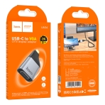 Купить Переходник Hoco UA34 Type-C to VGA 2K 60HZ, 2