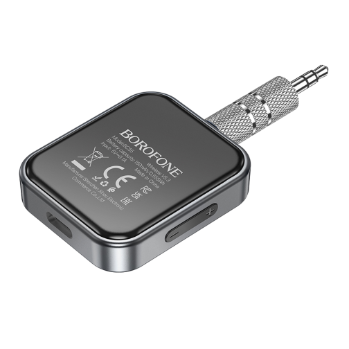 FM-трансмітер Borofone BC55 AUX Receiver/Bluetooth 5.3/Battery 150mAh превью 7