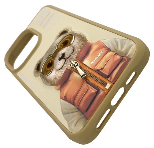 Чохол TPU+PC Nimmy 3D with Metal Buttons для iPhone 15 Pro превью 9