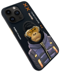 Купити Чохол TPU+PC Nimmy 3D with Metal Buttons для iPhone 15 Pro, 10