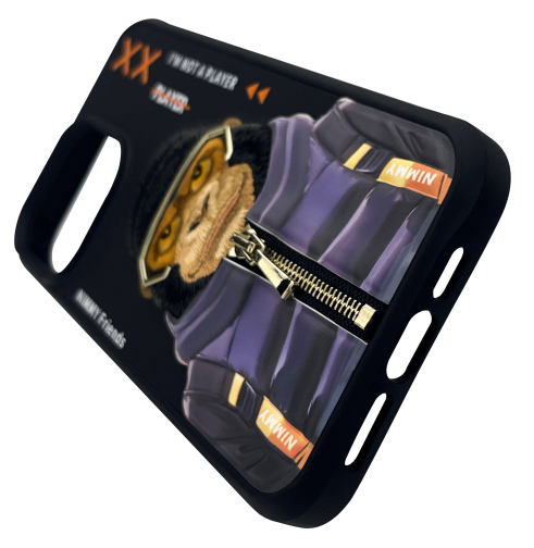 Купити Чохол TPU+PC Nimmy 3D with Metal Buttons для iPhone 15 Pro, 12