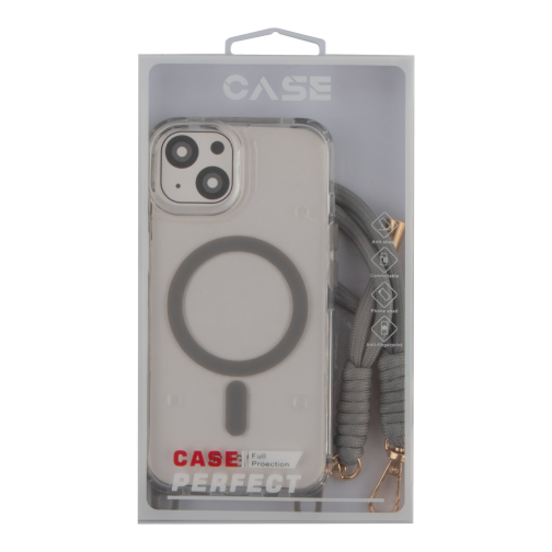 Чохол TPU+PC LanyardCase with MagSafe для iPhone 13/14 превью 6