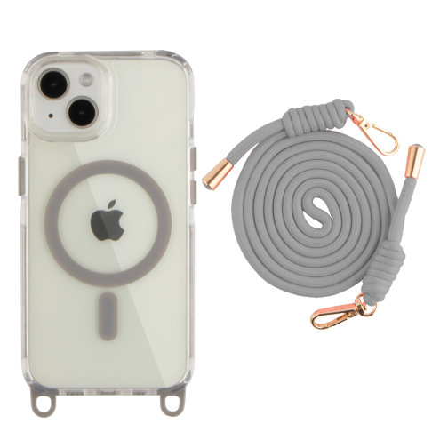 Чохол TPU+PC LanyardCase with MagSafe для iPhone 13/14 превью 11