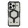 Купити Чохол TPU+PC ArmorHex Magnetic Case для iPhone 16 Pro Transparent Black