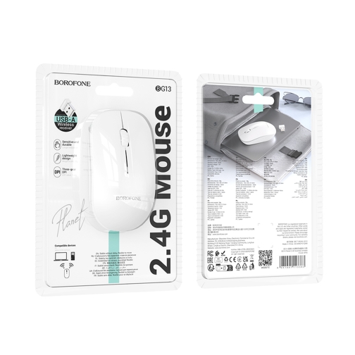 Купить Wireless Мышь Borofone BG14 Planet 2.4G + Bluetooth, 3
