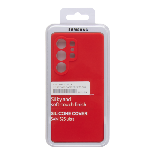Чохол Liquid Silicone (AA) Full Camera для Samsung Galaxy S25 Ultra 5G (S938) превью 4