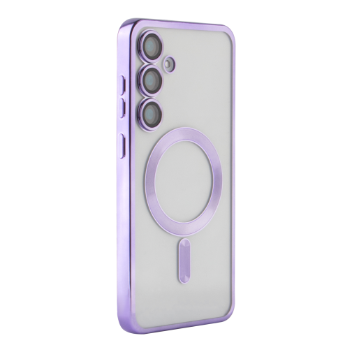 Чoхол TPU Metallic Full Camera with Magsafe для Samsung Galaxy S25+ 5G (S936) превью 16