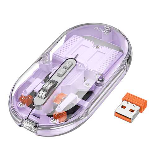 Бездротова Миша Hoco GM35 General dual-mode silent (battery version) превью 6