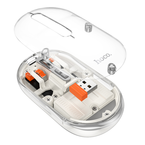 Бездротова Миша Hoco GM35 General dual-mode silent (battery version) превью 9